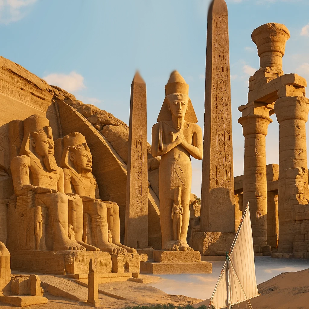 أفضل الأماكن السياحية في الأقصر وأسوان: كنوز مصر الخالدة 2 الرحلات النيلية بين الأقصر وأسوان