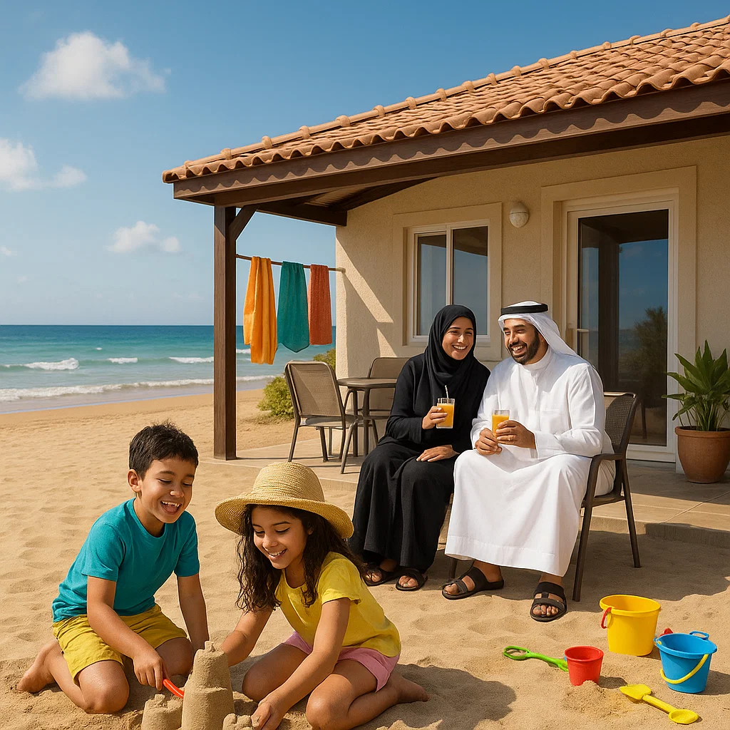 أرخص شاليهات للسياحة العائلية في الساحل الشمالي 2025 – متعة الإقامة بدون تكلفة باهظة