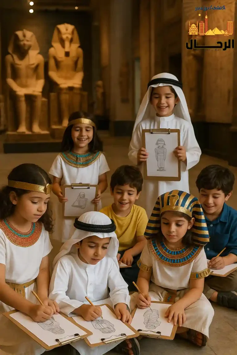 أنشطة تعليمية للأطفال في المتاحف المصرية الكبرى – دليل للعائلات والمهتمين بالتعليم 1 أنشطة تعليمية للأطفال في المتاحف المصرية الكبرى – دليل للعائلات والمهتمين بالتعليم