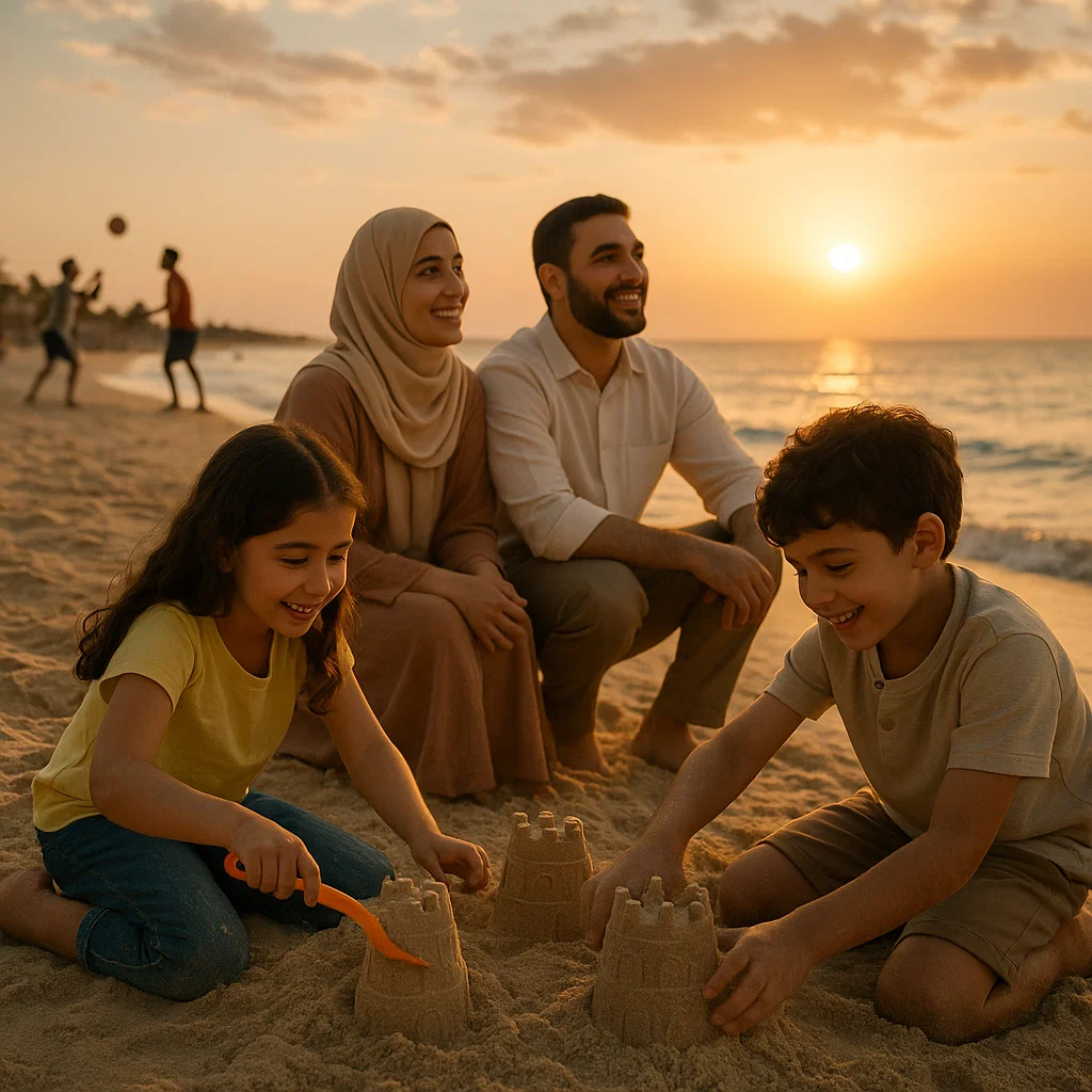 أنشطة مجانية وممتعة للعائلات في الساحل الشمالي 2025 – استمتع بدون إنفاق الكثير