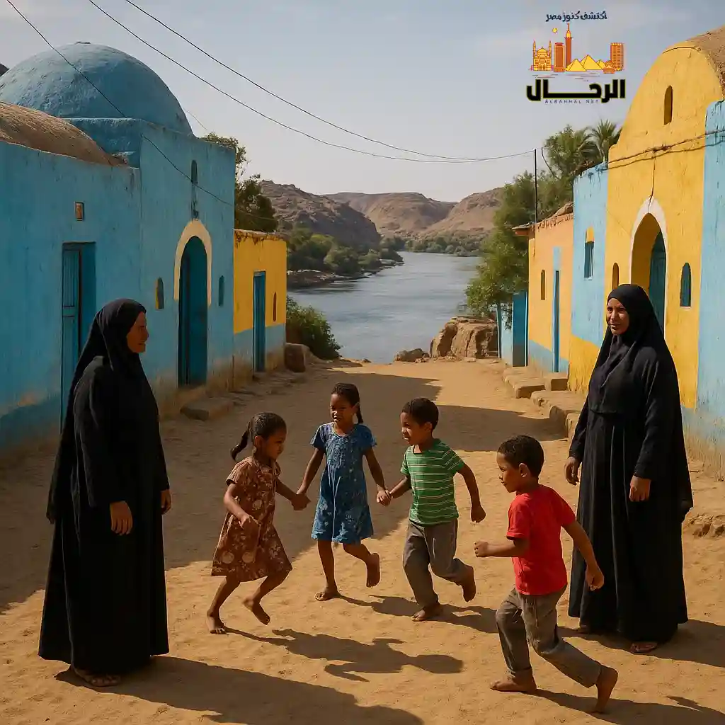 جولة في القرى النوبية بأسوان – ألوان، ثقافة، وضيافة لا تُنسى