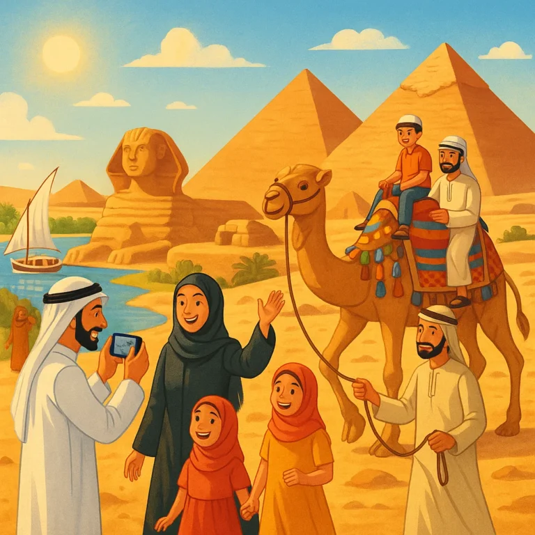 رحلة الأحلام في أرض الفراعنة: دليلك الشامل لـ السياحة في مصر من الخليج والعالم العربي 1 رحلة الأحلام في أرض الفراعنة: دليلك الشامل لـ السياحة في مصر من الخليج والعالم العربي