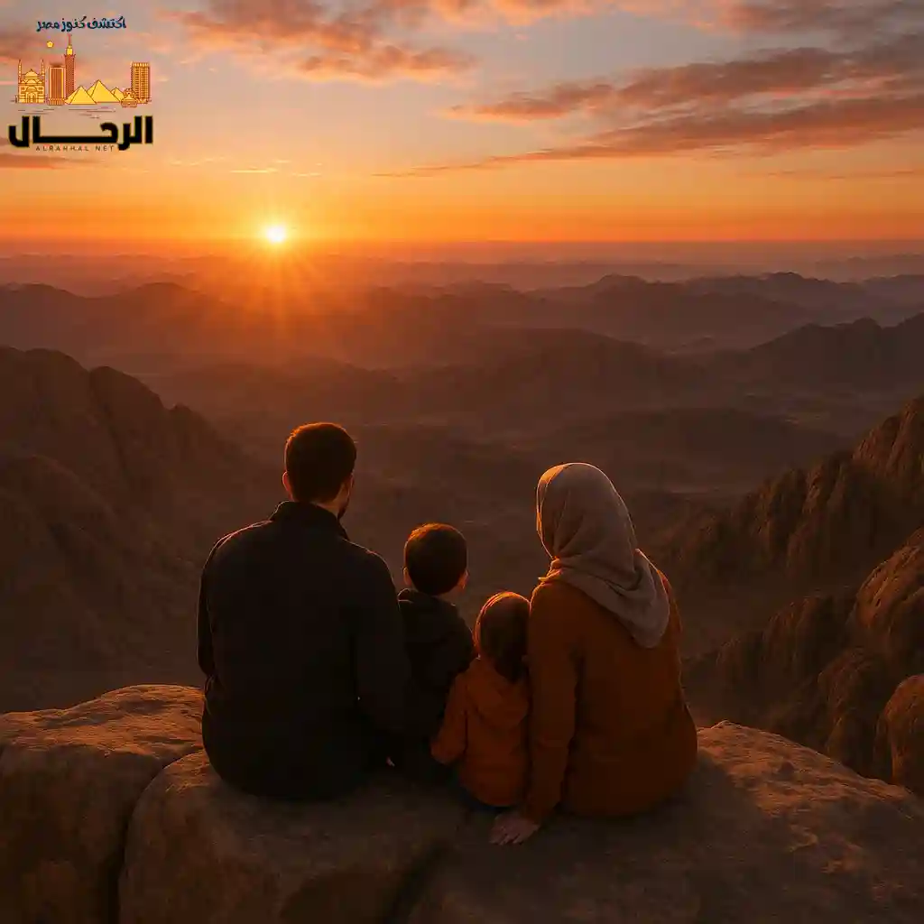 رحلة عائلية إلى جبل موسى – مغامرة روحانية لا تُنسى