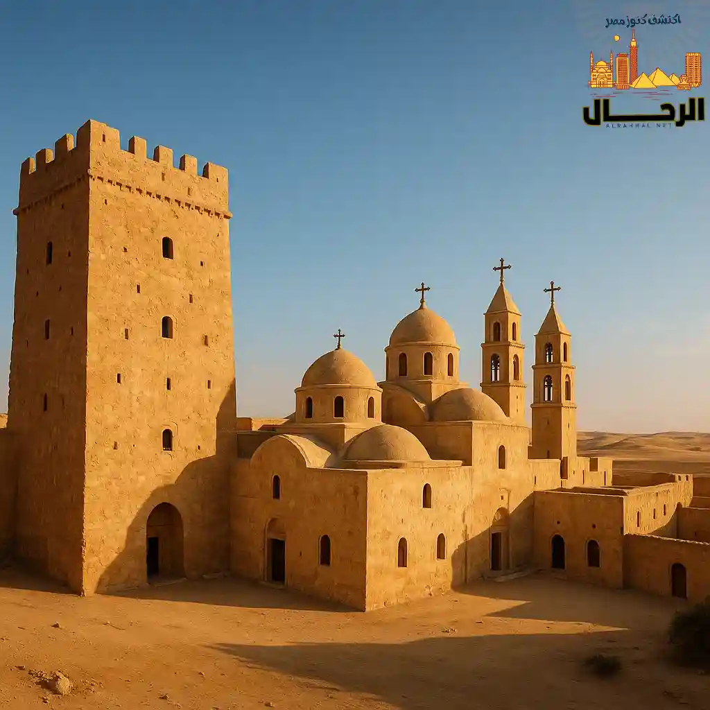 زيارة الأديرة في وادي النطرون – رحلة روحانية عائلية بين التاريخ والسكينة