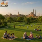 زيارة حديقة الأزهر مع العائلة – جمال الطبيعة في قلب القاهرة