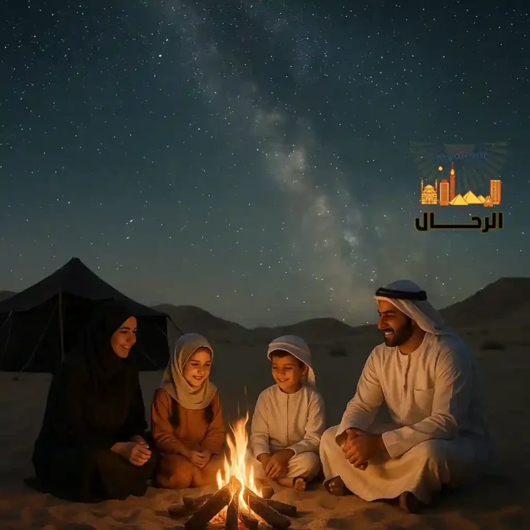 ليلة في الصحراء: التخييم العائلي في الصحراء بين النجوم – مغامرة فريدة خارج الصندوق 1 ليلة في الصحراء التخييم العائلي في الصحراء بين النجوم – مغامرة فريدة خارج الصندوق