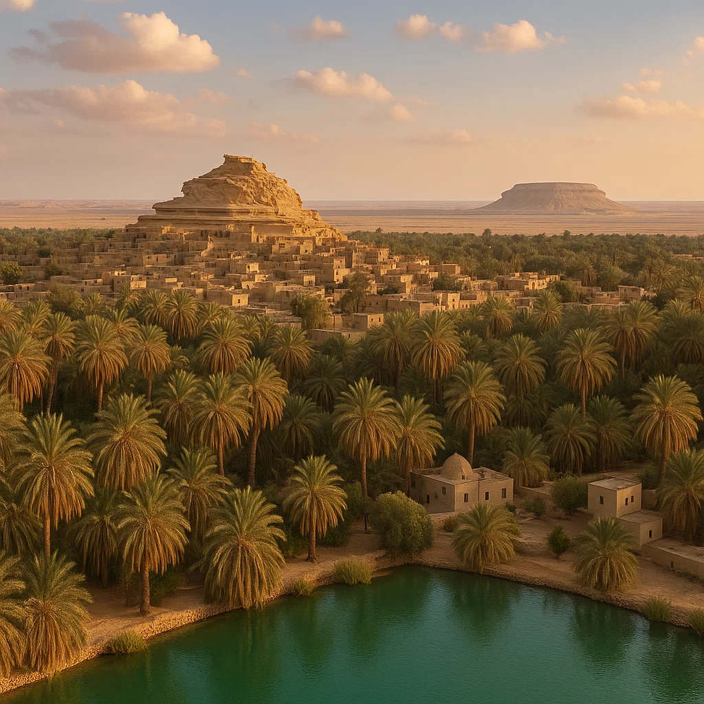 واحة سيوة: جوهرة الصحراء الغربية المصرية وسحر الهدوء الفريد